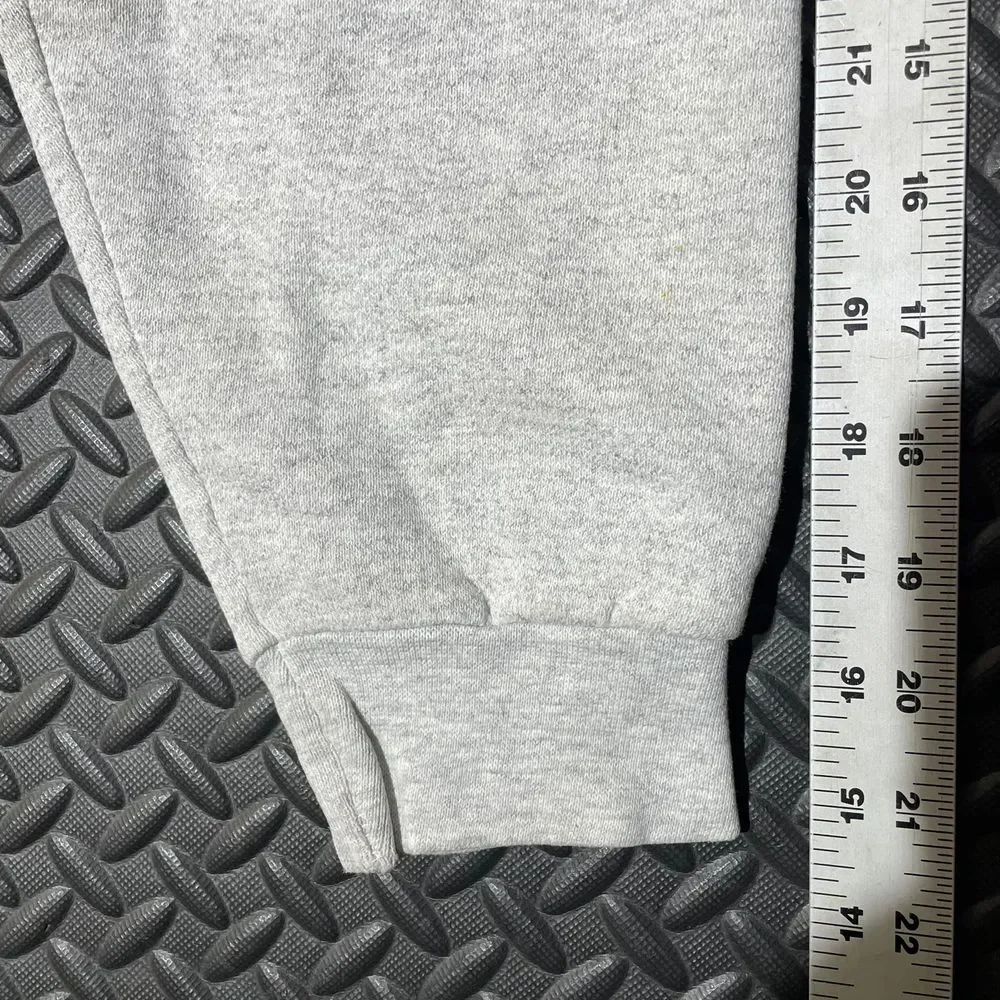 Vintage Northern Virgina Lee Ultra Weight Made In USA Gray Pullover Sweater Sz L